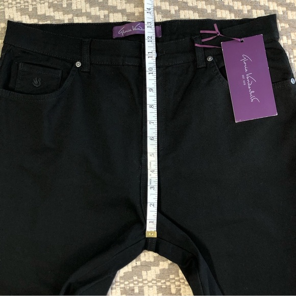 Gloria Vanderbilt Amanda classic fit tapered jean size 14P - Picture 4 of 13